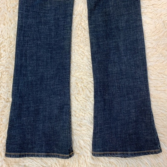 Michael Kors Flare Bootcut Jeans Size 6 Med Wash - Picture 5 of 8